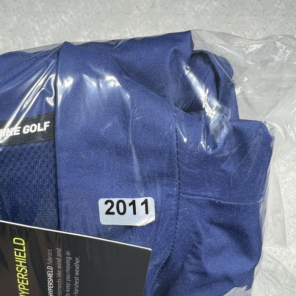 Nike Convertible Golf Jacket Men’s Small Blue Tokyo 2020 Hypershield Long Sleeve - Picture 15 of 15